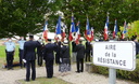 Chamblay : cérémonie à l'Aire de la Résistance