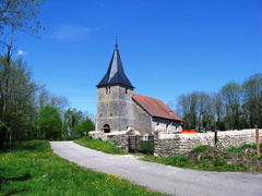 Eglise de Courcelles les Quingey - Mont Sur Lison