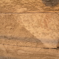 détail du décapage de la pierre